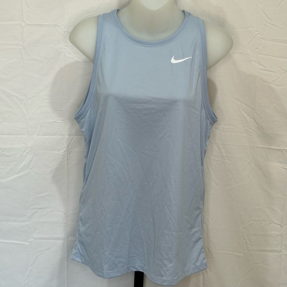 NWT Nike Blue Fitted Tank Top Size Small/ Medium - Picture 2 of 4